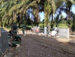 Satgas Gulbencal Kodam I/Bukit Barisan Tuntaskan Perbaikan Jembatan di Tapanuli Selatan, Akses Warga Pulih 100 Persen