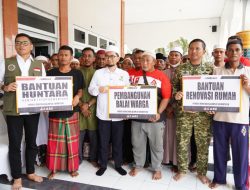 Wujud Solidaritas Kebangsaan, TNI Bersama UAH Care Bangun Harapan Pasca Bencana Aceh