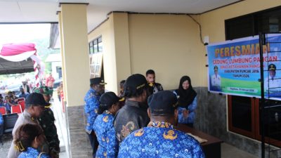 Dandim 1714/PJ Dukung Pemerintah Daerah Peresmian Gedung Lubung Pangan Dinas Ketahanan Pangan Kabupaten Puncak Jaya 7