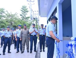 Bangun Lingkungan Aman, Nyaman dan Tentram, Danlanud Sultan Hasanuddin Resmikan Pos Pengamanan Komplek Catalina