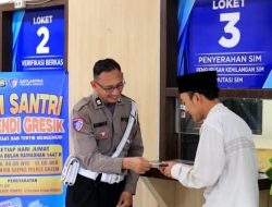 Polres Gresik Buka Layanan Khusus SIM Santri Trendi Selama Ramadhan
