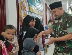Kodim Bojonegoro Gelar Baksos, dan Bazar Murah dilokasi KDKMP Pungpungan Kalitidu
