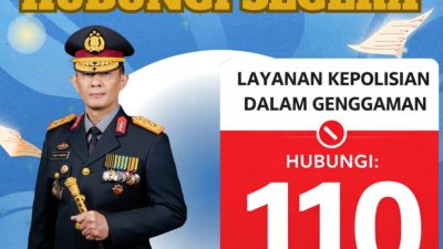 Ramadan-Lebaran 2026, Polda Lampung Ingatkan Warga Manfaatkan Layanan Hotline Polisi 110 6