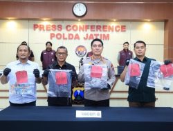 Jaga Ketentraman Ramadhan, Polda Jatim Bongkar Peredaran Bahan Peledak Ilegal