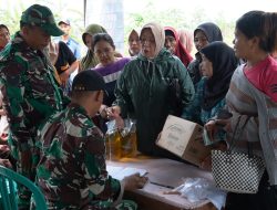 Bazar Ramadhan Kodim Bojonegoro di Sumodikaran Ludes Diserbu Warga