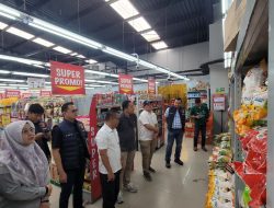 Sidak Pasar Modern, Polda Lampung Cek Harga dan Stok Pangan