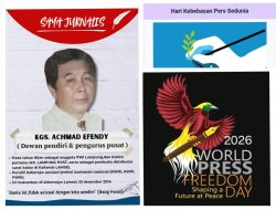 Insan Pers Lampung Selatan Dukung Peringatan Hari Kebebasan Pers Sedunia 2026