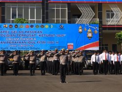 Polres Tuban Gelar Apel Kesiapan Pengamanan Operasi Ketupat 2026