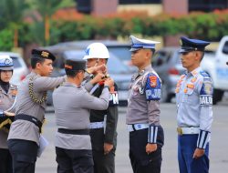 Kapolda Lampung Pimpin Apel Gelar Pasukan Operasi Ketupat 2026