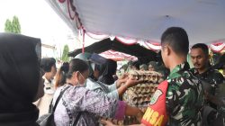Kodim 1710/Mimika Gelar Bazar Ramadhan Sambut Idul Fitri 1447 H