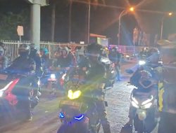 Polisi Kawal Pemudik Motor dari Bakauheni Menuju Bandar Lampung