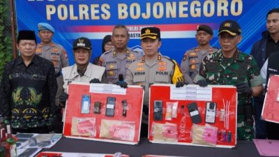 Polres Bojonegoro Bongkar Jaringan Peredaran Sabu dan Ganja, 13 Tersangka Ditangkap 5