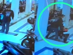 Aksi Pencurian di Dalam Rumah Kos Keputran Surabaya Video Penampakan Maling Motor