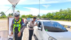 Polres Lampung Selatan Terapkan Screening Tiket dan Sistem Stiker bagi Pemudik Menuju Pelabuhan 2