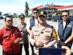 Polres Gresik Pantau SPBU Pastikan Stok Aman di Libur Lebaran