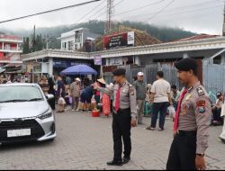 Libur Lebaran Polres Magetan Maksimalkan Pengamanan Wisata Telaga Sarangan
