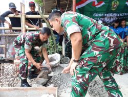 TNI Perkuat Kemanunggalan dengan Rakyat Melalui Pembangunan Jembatan Garuda dan Program Gentengisasi