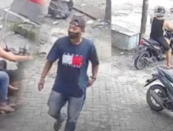 Viral, Maling Motor di Parkiran Depan Toko Kawasan Tandes Surabaya