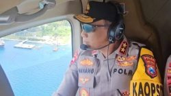 Kapolda Jatim Laksanakan Patroli Udara Pastikan Arus Balik Lebaran 2026 Tetap Aman dan Kondusif 3