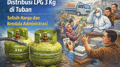 Dugaan Permainan Distribusi LPG 3 Kg di Tuban Menguat" Harga Melonjak, Sistem Disorot 7