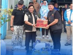 Forum CSR Lampung Selatan Salurkan Bantuan Untuk Warga Terdampak Banjir di Jati Agung
