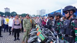 Panglima TNI dan Kapolri Pimpin Apel Gelar Pasukan Operasi Ketupat 2026 di Monas