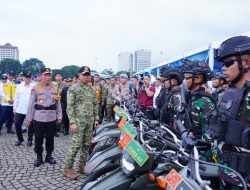 Panglima TNI dan Kapolri Pimpin Apel Gelar Pasukan Operasi Ketupat 2026 di Monas