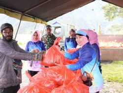 Bazar Ramadhan Kodim 1714/Puncak Jaya Dalam Rangka Menyambut Idul Fitri 1447 H Tahun 2026