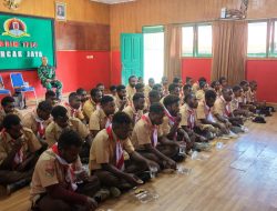 Kodim 1714/Puncak Jaya Selenggarakan Kegiatan Persami KKRI Tanamkan Nilai Kebangsaan Pada Siswa SMK Negeri 1 Mulia