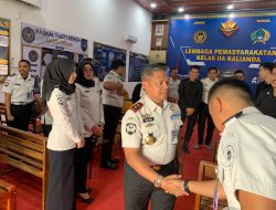 Lapas Kalianda Terima Kunjungan PLH Kakanwil Ditjenpas Lampung, Perkuat Pelaksanaan Tugas Pemasyarakatan