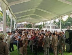 Peringati Hari Jadi Kediri Ke -1222 Pemda Gelar Tasyakuran dan Santunan Anak Yatim