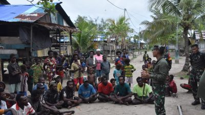 Dandim 1710/Mimika Tinjau Rencana Lokasi Sasaran TMMD Ke-128 TA 2026 di Distrik Mimika Tengah 6