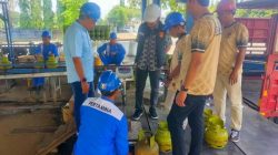 Polres Ngawi Cek SPBU dan SPBE Pastikan Stok BBM dan LPG Aman Pascalebaran