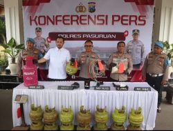 Polres Pasuruan Ungkap Kasus Penyalahgunaan LPG Subsidi, Dua Tersangka Diamankan