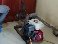 Polsek Kartoharjo Amankan Tersangka Spesialis Pencuri Pompa Air Sawah di Magetan