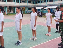 Personel Kodim 1710/Mimika Berpartisipasi Aktif dalam Seleksi Paskibraka 2026