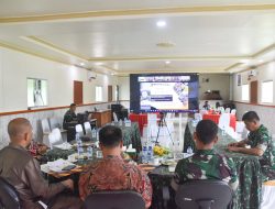 Melalui Rakornis TMMD Ke-128, Dandim Mimika Perkokoh Kolaborasi untuk Pemerataan Pembangunan