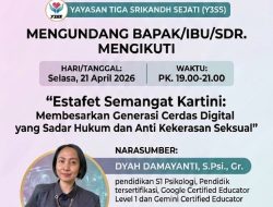 Y3SS dan Diskominfo Bojonegoro Gaungkan Semangat Kartini Lewat Webinar Literasi Digital dan Kesadaran Hukum