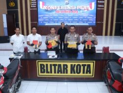 Polres Blitar Kota Ungkap Jaringan Curanmor Lintas Daerah, Amankan Dua Tersangka