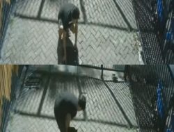 Aksi Pelaku Terekam CCTV, Dua Besi Penutup Tandon Air di Perak Timur Dicuri Maling