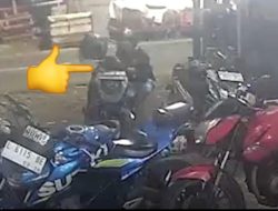 Honda Beat di Warkop di Colong Dua Maling Kebonsari Gayungan Surabaya
