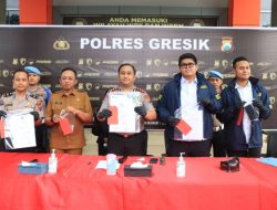 Polres Gresik Amankan Tersangka Penipuan Rekrutmen ASN Modus Jual Beli SK Palsu