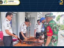 Sinergi Kuat Lapas Kalianda–Kodim Lampung Selatan: Senjata Inventaris Dijaga, Keamanan Diperkuat!