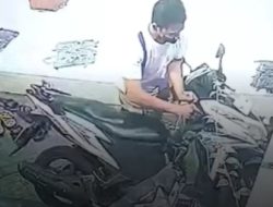Viral di Sosmed Aksi Pencuri Motor, Masjid Kawasan Sidotopo Wetan Surabaya Motor Jamaah Hilang