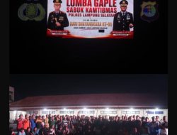 Kapolres Lampung Selatan Buka Lomba Gaple Sabuk Kamtibmas, Ajak Warga ‘Jaga Lamban, Jaga Lampung Selatan’