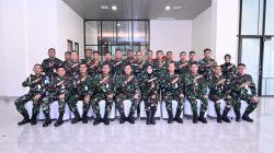 Komandan Lanud Sultan Hasanuddin Pimpin Laporan Korps Kenaikan Pangkat 21 Perwira