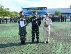 Mengakhiri Tugas dengan Kehormatan, Komandan Lanud Sjamsudin Noor Lepas Personel Terbaiknya