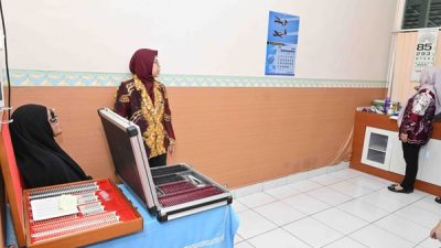 Sambut Peringatan HUT ke-80 TNI AU Tahun 2026, Lanud Sjamsudin Noor Adakan Pemeriksaan Mata Gratis 6