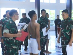 Danlanud Sultan Hasanuddin Pimpin Sidang Pantukhir Daerah Casis Tamtama PK TNI AU Gel I/A-92 TA 2026