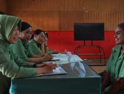 Kodim 1714/Puncak Jaya Cinta Yang Dibaringi Kepatuhan, Personel Resmi Ajukan Izin Nikah